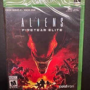BRAND NEW SEALED Aliens: Fireteam Elite for Series X - Green Case